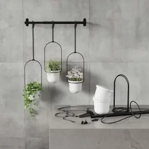 Set of 3 hanging pots Umbra Triflora image-6