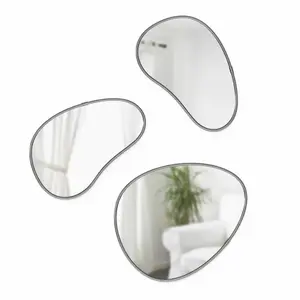 Set of 3 wall mirrors Umbra Hubba image-0