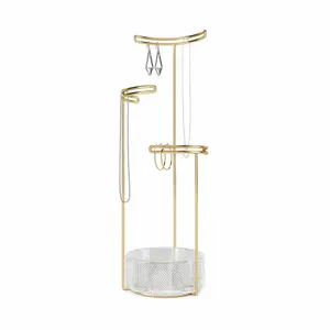 Glass jewelry box with stand Umbra Tesora image-0