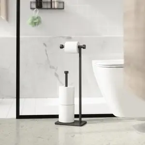 Toilettenpapierhalter mit Reserve Umbra Cappa image-2