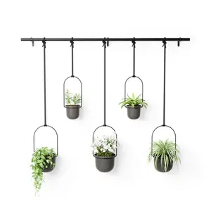 Set of 5 hanging pots Umbra Triflora image-1