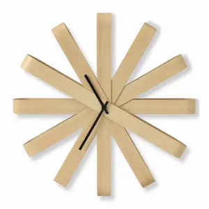 Orologio da parete in legno Umbra Ribbon image-0
