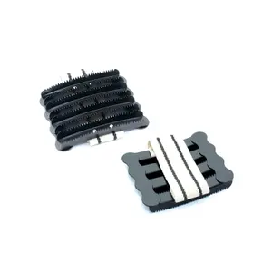 Metalowa prostokątna szczotka dla koni Umbria Equitazione image-0