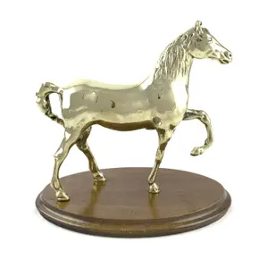 Brass Decorative Figurine Umbria Equitazione image-0