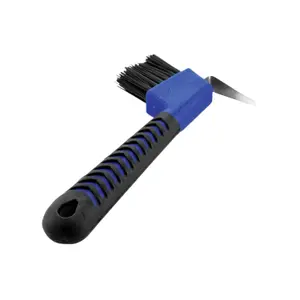 Hoof pick for horses with rubber handle Umbria Equitazione image-0