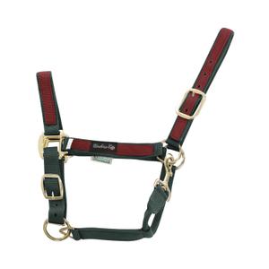 ca00021-green-burgundy-coloured-nylon-horse-halter-umbria-equitazione-ca00021-green-burgundy