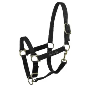Nylonhalfter für Pferde mit Lederverstärkung Umbria Equitazione image-0