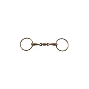 Double snaffle bits for horses Umbria Equitazione SS French image-0