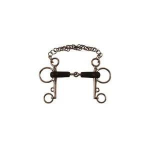 Pelham dla konia pokryty gumą Umbria Equitazione image-0