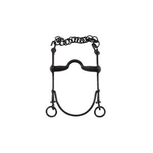 mo00307-spansk-bid-til-hest-med-faste-kinder-umbria-equitazione-sort