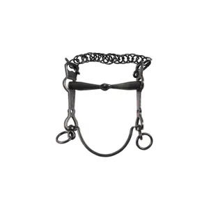 Spaans bit voor een scharniersysteem met glijdende kaken Umbria Equitazione