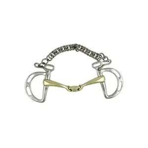 Double snaffle bits for horses Umbria Equitazione Pro Bits image-0