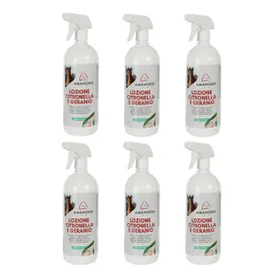 Lotion for horses Umbria Equitazione CITRONELLA E GERANIO (x6)