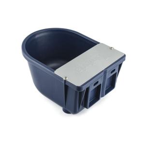 Plastic ABS horse water trough with constant level and stainless steel plate Umbria Equitazione image-1
