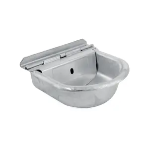 Constant level horse water trough in stainless steel Umbria Equitazione