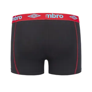 Boxer coton avec surpiqûres colorées Umbro image-3