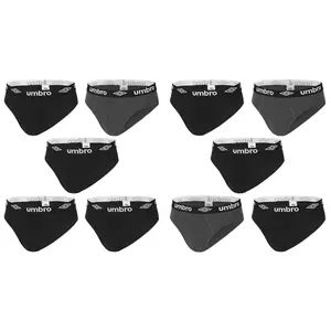 Paquete de 10 calzoncillos de algodón Umbro image-0