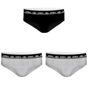 Boxer coton uni femme Umbro (x3) image-0