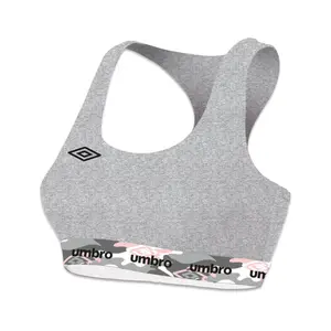 Brassière coton uni femme Umbro image-0