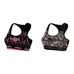 Lot de 2 brassières sport femme Umbro image-0