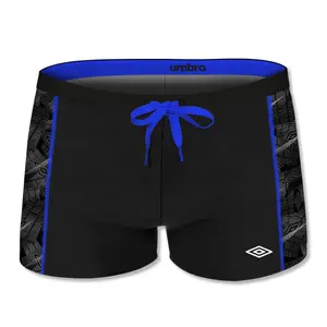 Boxer de bain avec surpiqûres couleurs Umbro image-0