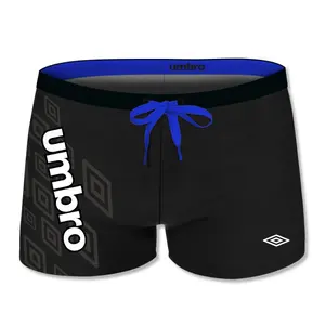 Boxer de bain avec logo cuisse Umbro image-0