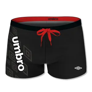 Boxer de bain avec logo cuisse Umbro image-1