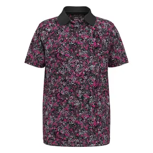 Polo infantil Under Armour Performance Floral Speckle