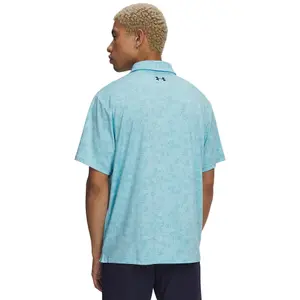 Polo imprimé Under Armour Playoff 3.0 Tropical Fescue image-1
