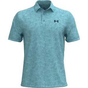 Polo imprimé Under Armour Playoff 3.0 Tropical Fescue image-2