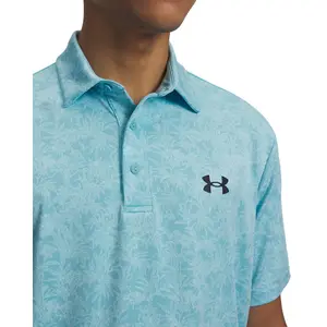 Polo imprimé Under Armour Playoff 3.0 Tropical Fescue image-4