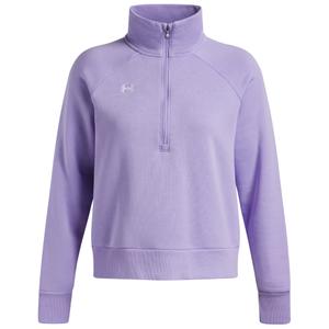 Trainingsshirt 1/2 rits voor dames Under Armour Rival Fleece