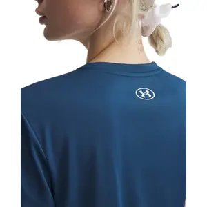 Dames-T-shirt met V-hals Under Armour Tech™ image-2