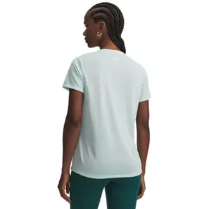 Korte mouwen V-hals T-shirt voor dames Under Armour Tech image-1