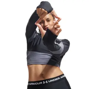 Sweatshirt för kvinnor Under Armour HeatGear® Rib image-2
