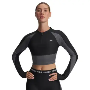 Sweatshirt för kvinnor Under Armour HeatGear® Rib image-1
