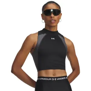 Γυναικείο αμάνικο μπλουζάκι Under Armour HeatGear® Rib image-0