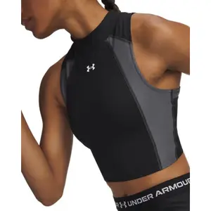 Γυναικείο αμάνικο μπλουζάκι Under Armour HeatGear® Rib image-1
