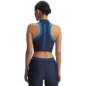 Γυναικείο αμάνικο μπλουζάκι Under Armour HeatGear® Rib image-1