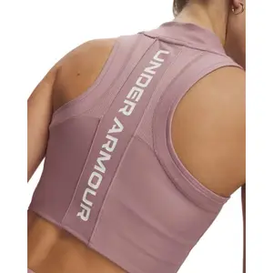 Γυναικείο αμάνικο μπλουζάκι Under Armour HeatGear® Rib image-4