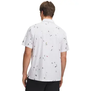 Polo imprimé Under Armour ArmourDry Beach Golf image-1