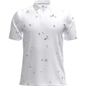 Polo imprimé Under Armour ArmourDry Beach Golf image-2