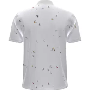 Polo imprimé Under Armour ArmourDry Beach Golf image-3
