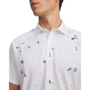 Polo imprimé Under Armour ArmourDry Beach Golf image-4