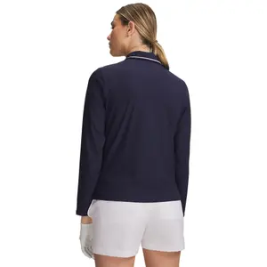 Women's long-sleeved polo shirt Under Armour Drive Chill image-1