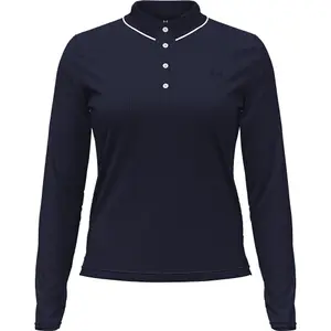 Women's long-sleeved polo shirt Under Armour Drive Chill image-2