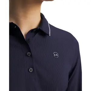 Women's long-sleeved polo shirt Under Armour Drive Chill image-4