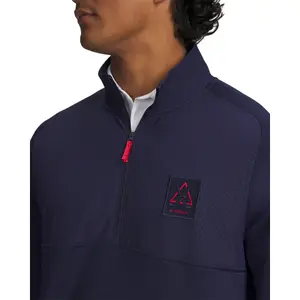 Chaqueta híbrida de media cremallera Under Armour Drive Pro Hazard image-3