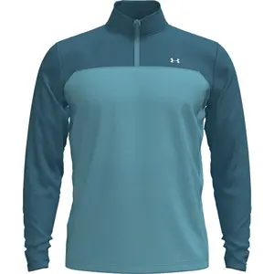 Sweatshirt quart de zip Under Armour Tee To Green image-2