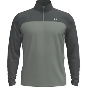 Sweatshirt quart de zip Under Armour Tee To Green image-2